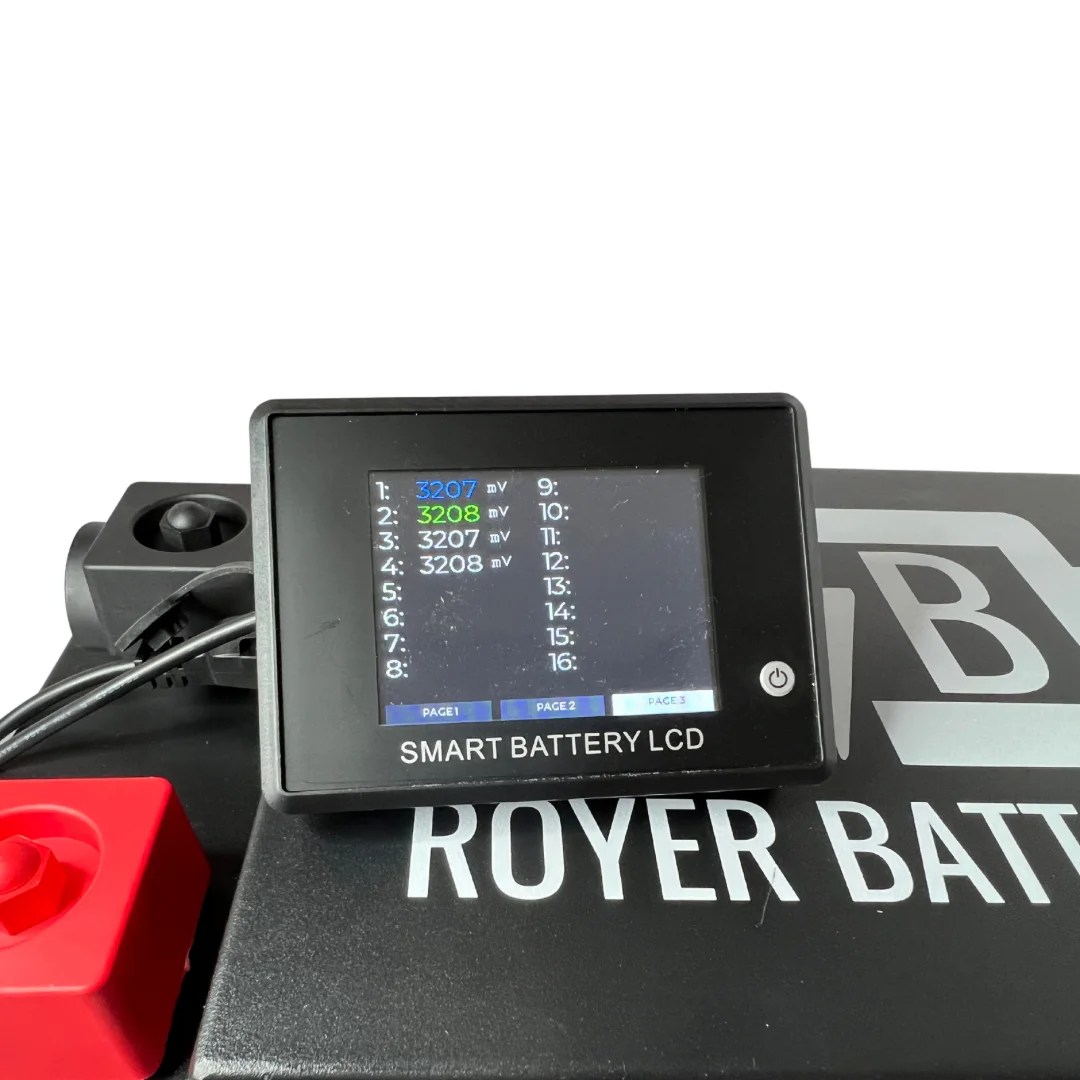 Micro Smart Heated Bluetooth LiFePO4 Battery